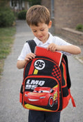 mochila escolar cars 3 piezas original