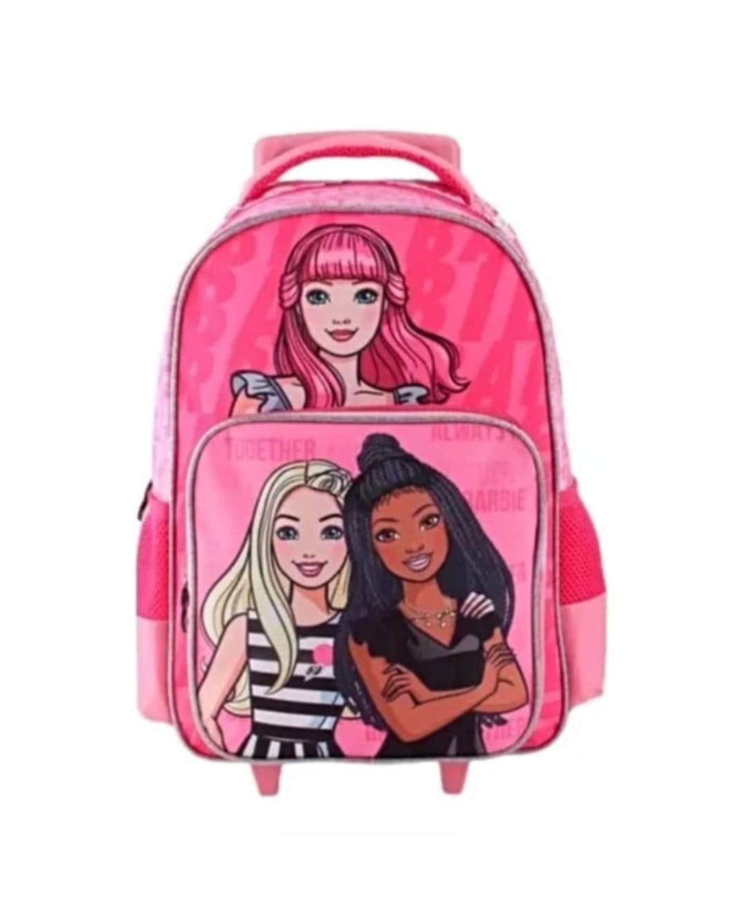mochila escolar barbie rosa diseño único