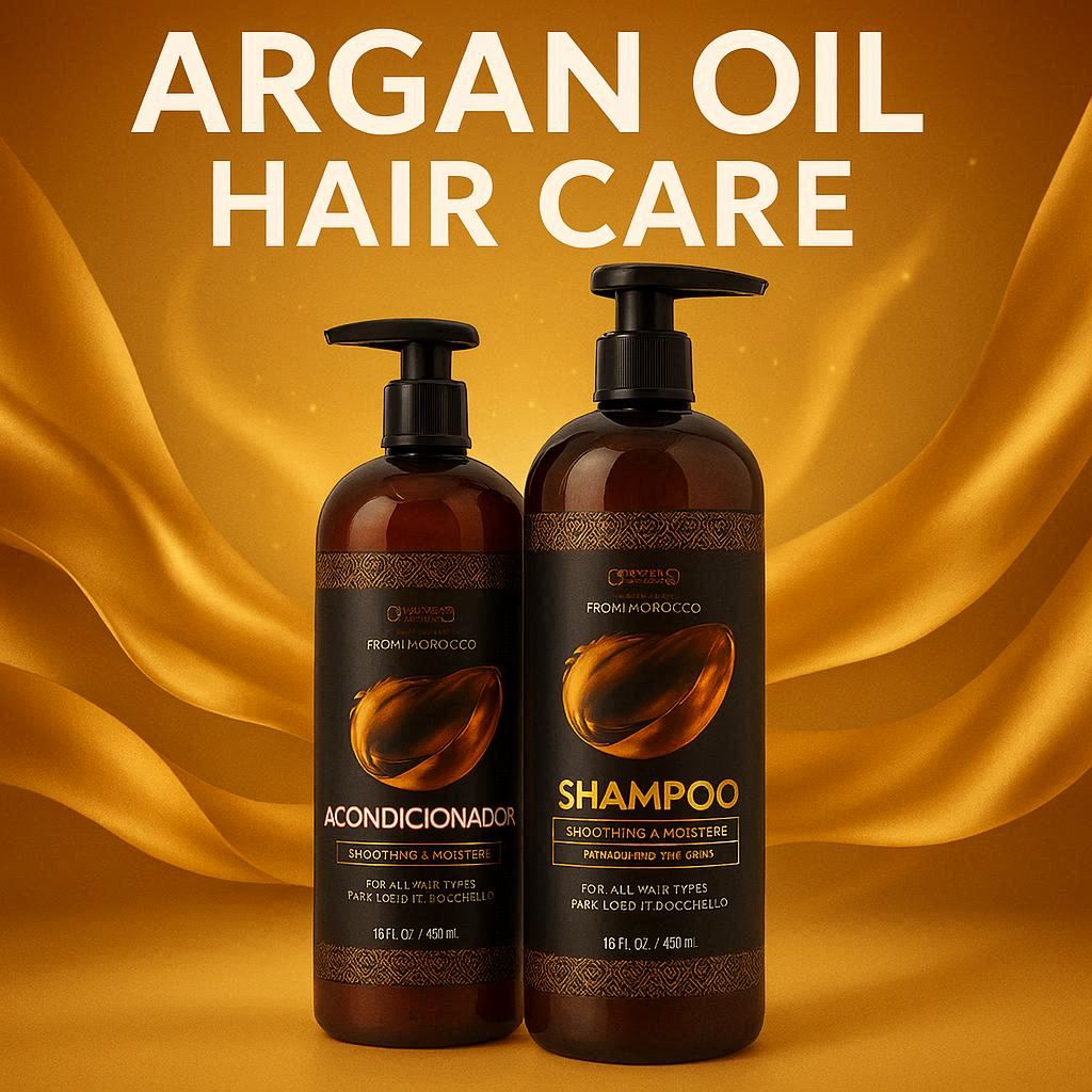 pack shampoo y acondicionador argan oil