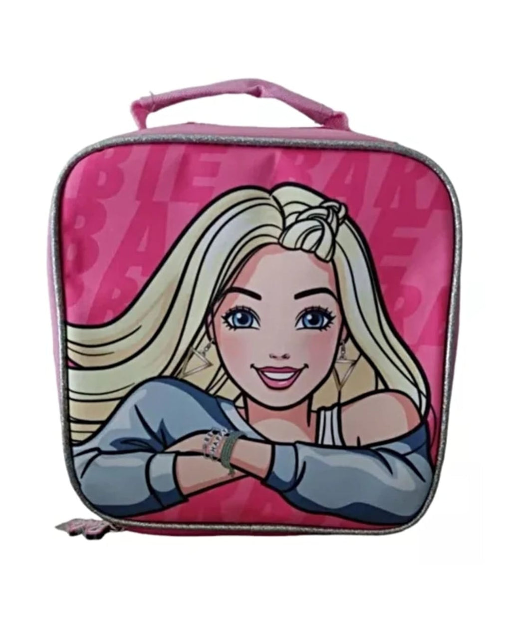 mochila escolar barbie rosa diseño único