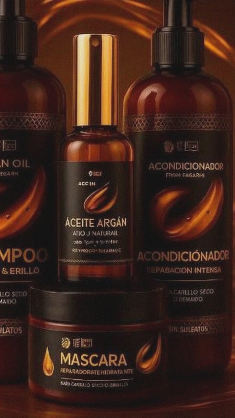 pack shampoo y acondicionador argan oil