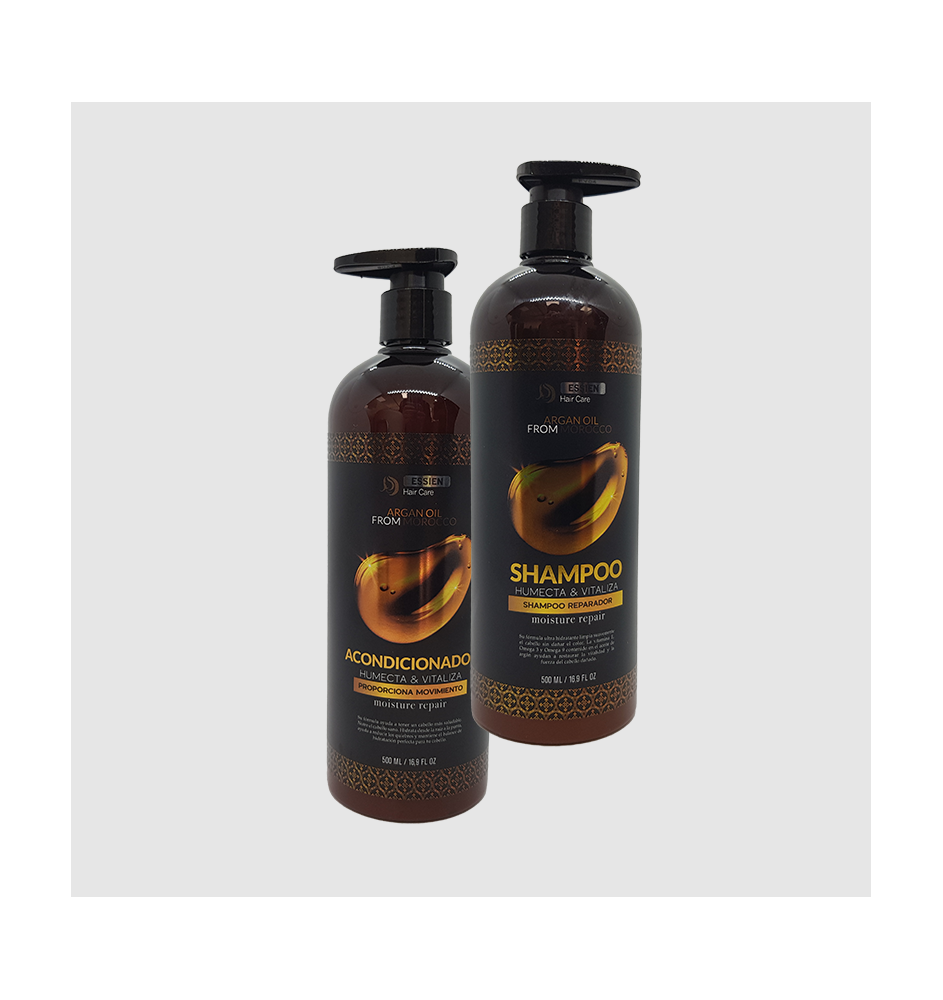 pack shampoo y acondicionador argan oil